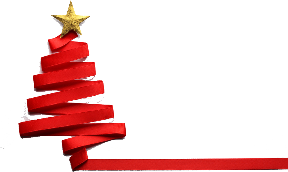 Free Christmas Tree Ribbon Png - Christmas As Religion: Rethinking Santa, The Secular, (1000x667), Png Download