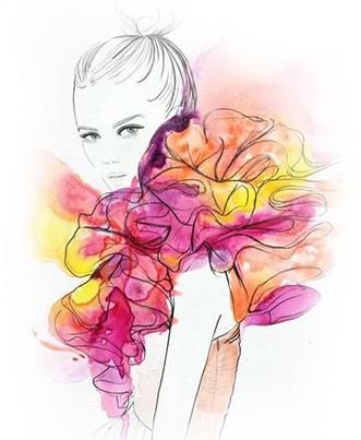 Fashion - Fashion Illustration Artists (511x409), Png Download