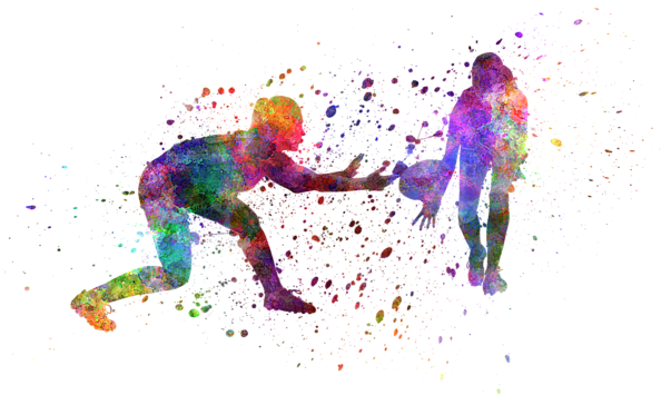 Bleed Area May Not Be Visible - Watercolor Painting (600x479), Png Download