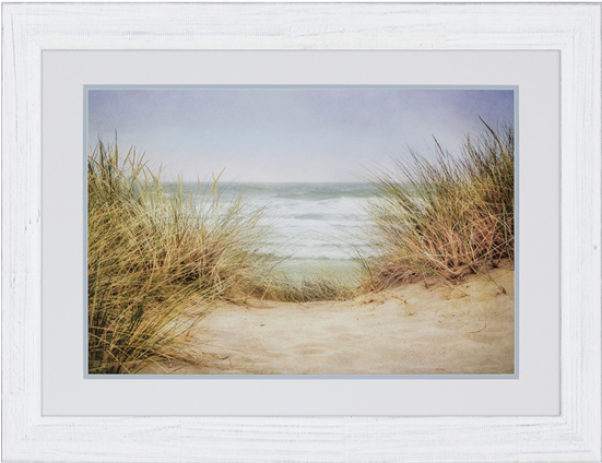 Sea Grasses I - 39" X 51" Sea Grasses 1 Framed Print (550x550), Png Download