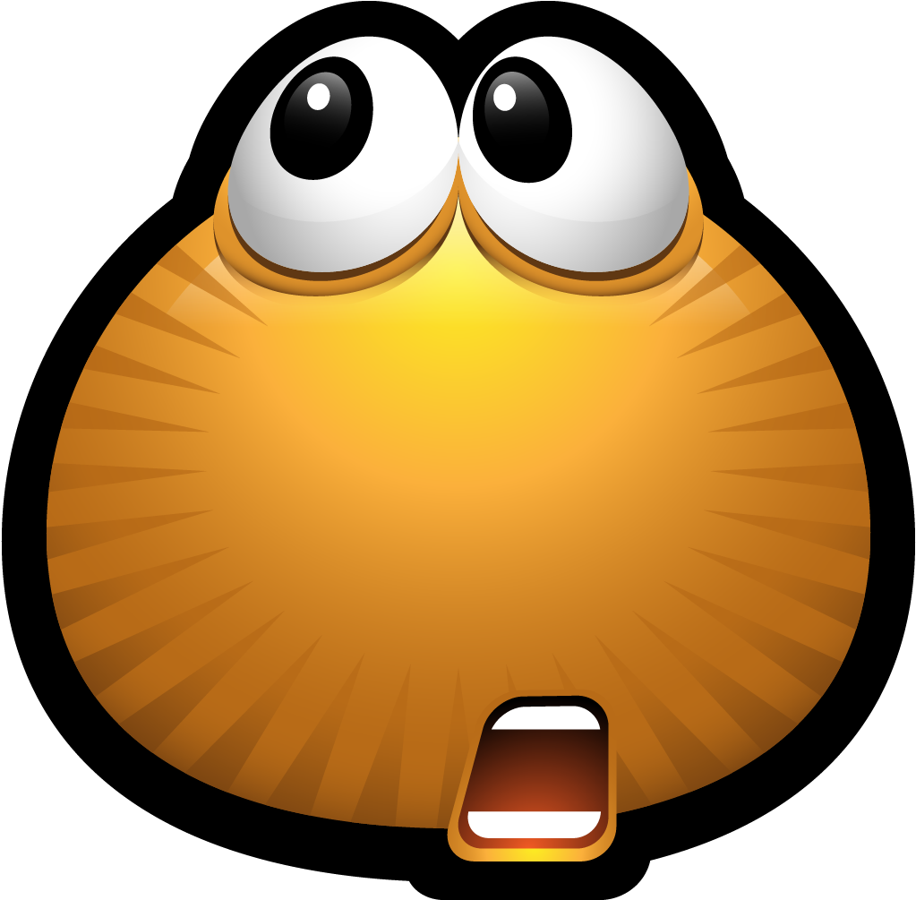 Brown, Doubt, Emoticon, Emoticons, Monster, Monsters, - Emoticon (1024x1024), Png Download