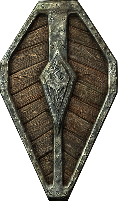 Imperial Light Shield - Elderscrolls Shield (405x687), Png Download