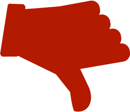 Thumbs Down - Thumbs Down Free Png (750x750), Png Download