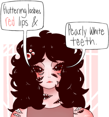 Your Kisses Taste Like Bitter Almonds - Cartoon (500x482), Png Download