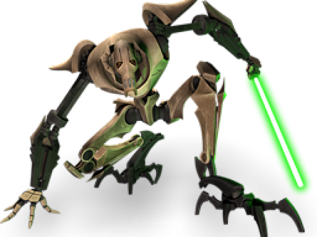 Star Wars Clipart General Grievous - Clone Wars General Grievous (640x480), Png Download
