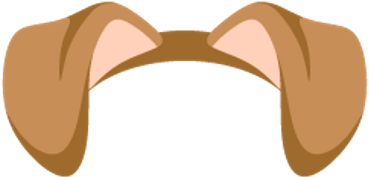 Cute Dog Ears Snapchat Filter Clipart Dog Ears Full Size Png Download Seekpng