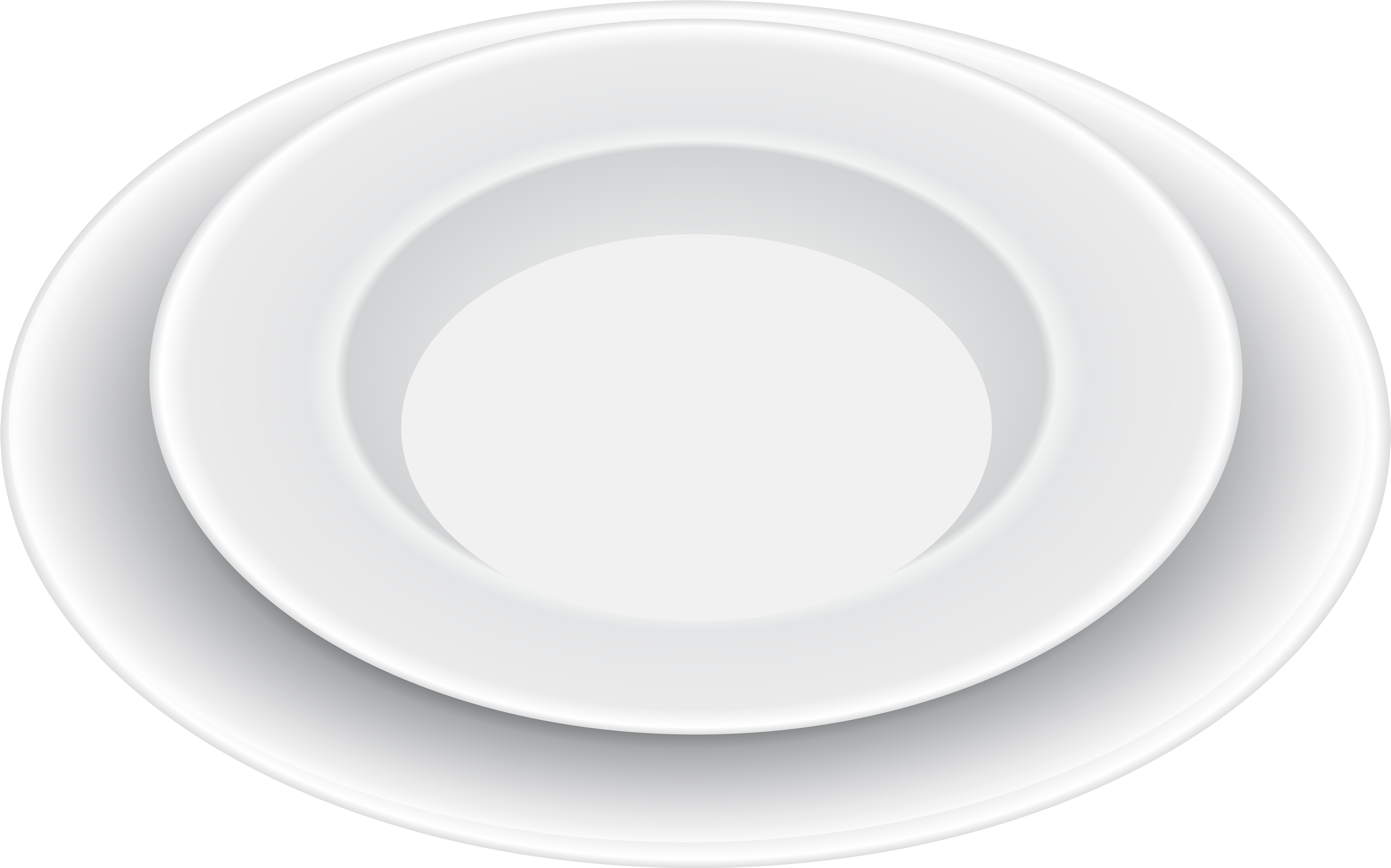 White Plate Png - Love (4500x2810), Png Download