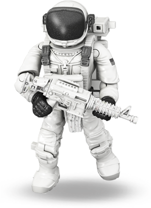 Mega Bloks Call Of Duty Icarus Troopers Playset (301x437), Png Download