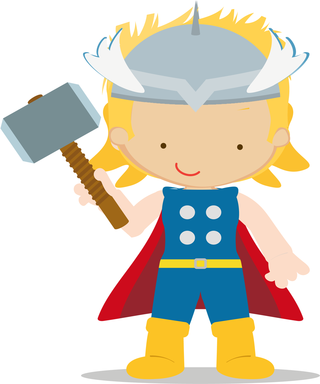 Oh My Fiesta For Geeks Avengers - Thor Clipart (1166x1396), Png Download