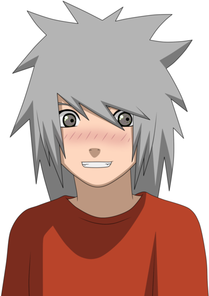 Makoto Blush - Naruto Next Generation (505x598), Png Download