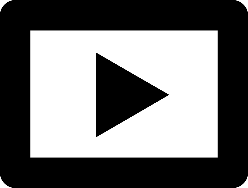 Video Play Button - Video Icon (980x742), Png Download