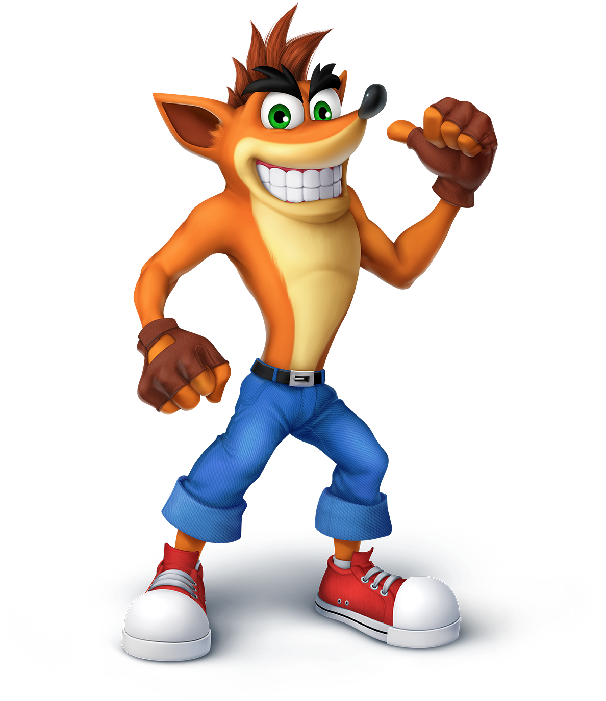 Crash Bandicoot - Crash Bandicoot Smash Bros Ultimate (810x1025), Png Download
