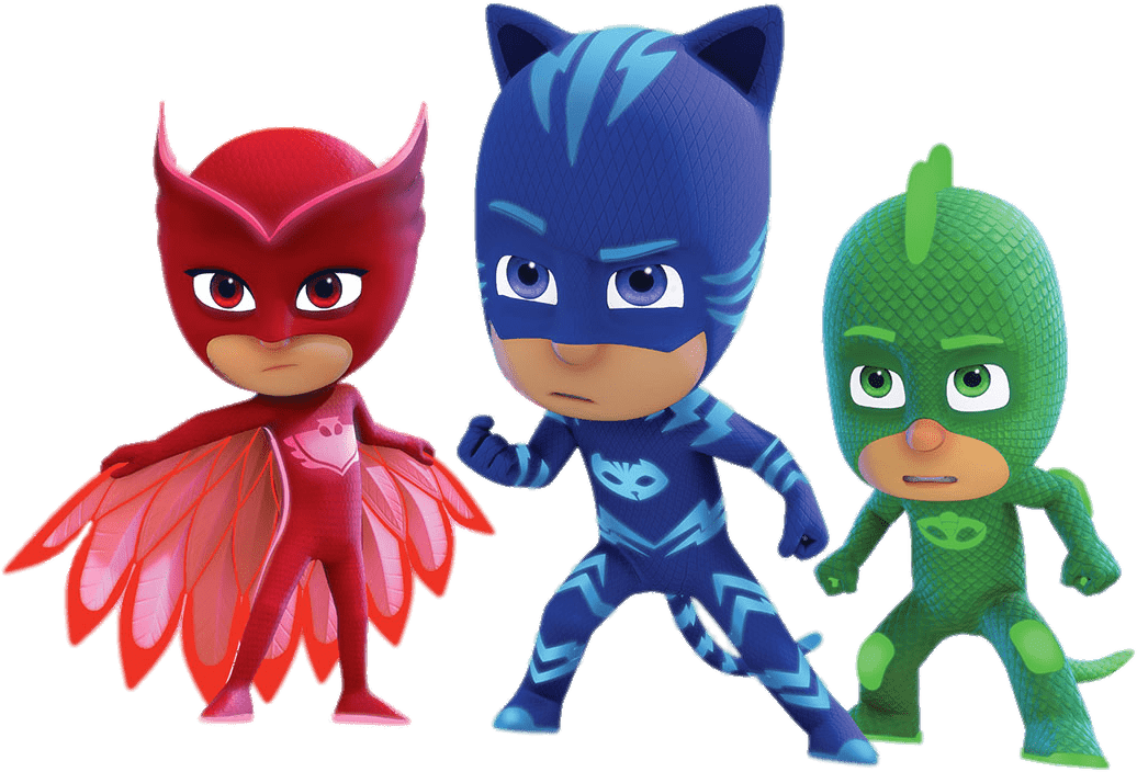 At The Movies - Pj Masks Clear Pencil Case (1170x800), Png Download