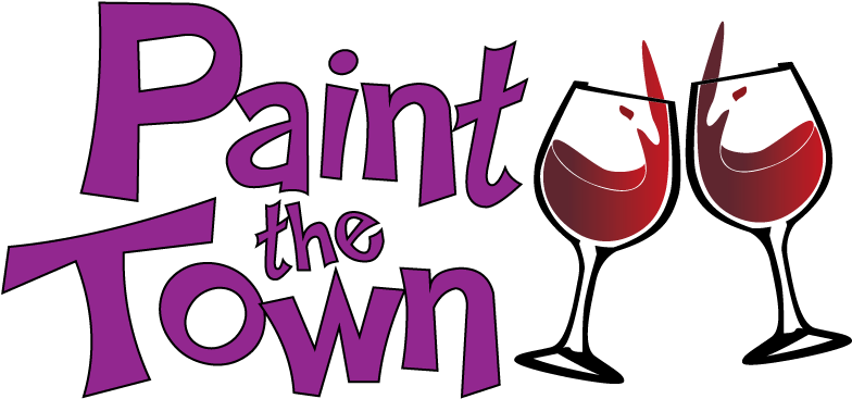 Paint The Town Glasses Violet Trans - Paint The Town Columbia Mo (792x413), Png Download