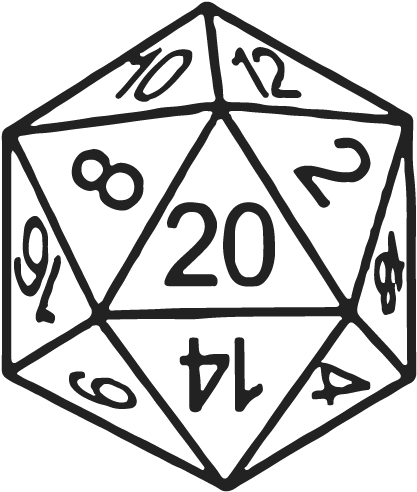 Clip Freeuse Download Free Your Mind - 20 Sided Dice Drawing (500x500), Png Download