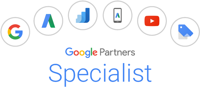 New Google Specialist Logo Png Icons Latest - Portable Network Graphics (701x304), Png Download