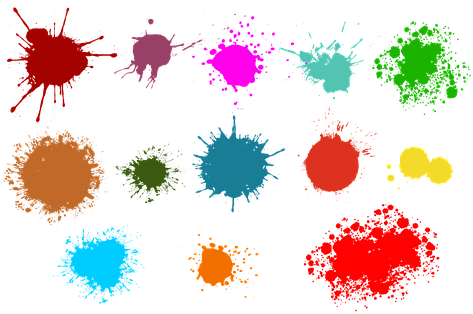 85 Free Images Of Dab - Farbklecks Png (510x340), Png Download