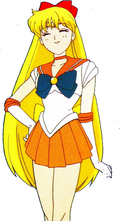 Sailor Venus - Sailor Moon Characters Venus (490x750), Png Download