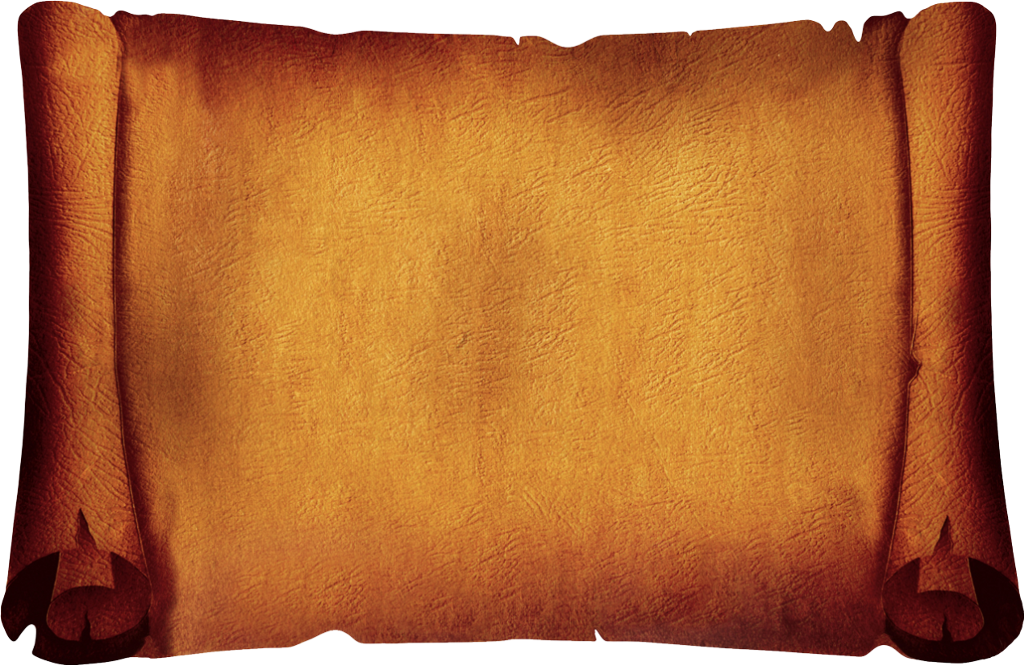 Scroll Png Transparent Image - Old Paper Scroll Png (500x345), Png Download