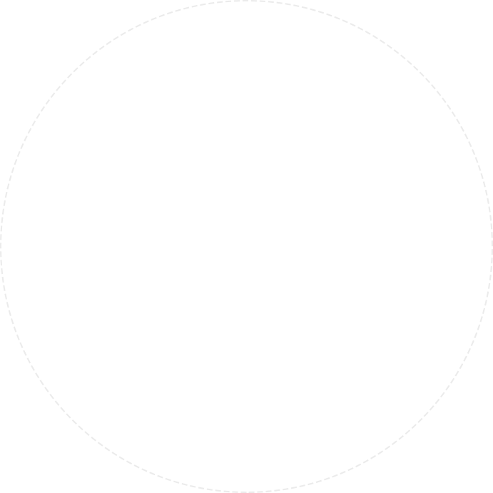 Dotted Circles Gradient Electronic - Transparent Background White Circle Png (691x691), Png Download