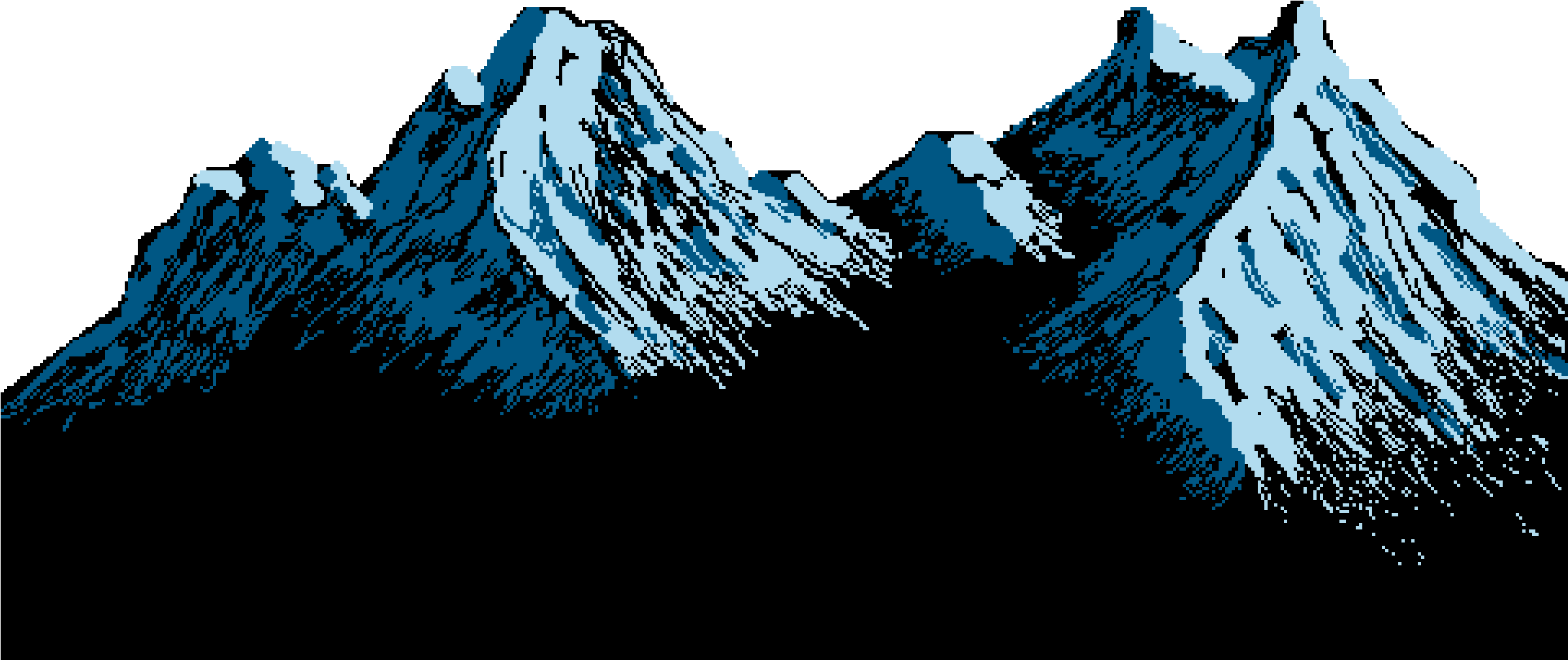 Mountains Transparent Background (2400x1120), Png Download
