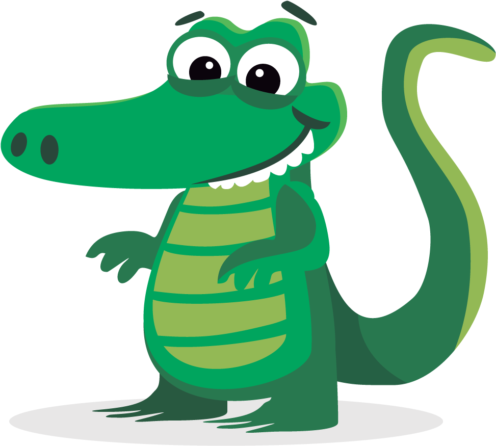 Funny Dog Clipart At Getdrawings - See You Later Alligator Funny (1000x1000), Png Download