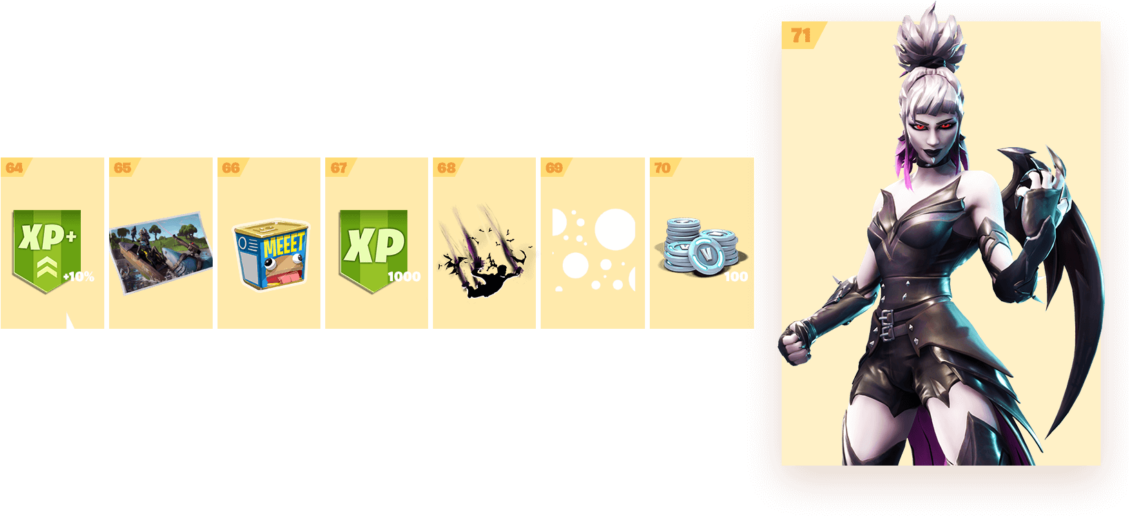 Fortnite Temporada 6 Skins (1676x759), Png Download