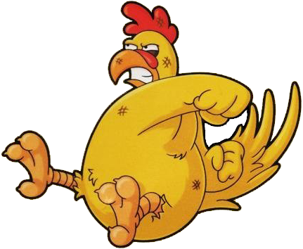 Ernie The Chicken - Ernie The Giant Chicken (431x354), Png Download