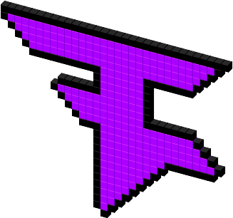 View Cursor On T-shirt - Purple Faze Logo (330x418), Png Download