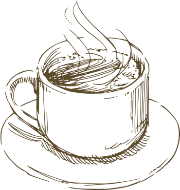 Vintage Teacup Drawing At Getdrawings - ภาพ วาด กาน้ำ ร้อน (450x450), Png Download