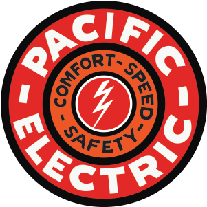 Los Angeles Railway - Pacific Electric Railway Logo (350x350), Png Download