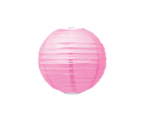 Blush Pink Sphere Paper Lantern V=1520585906 - Large Paper Lantern - Charcoal (500x500), Png Download