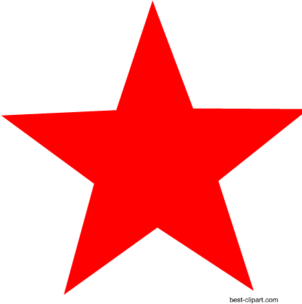 Red Star Free Clip Art Image - 3d Red Star Png (450x450), Png Download
