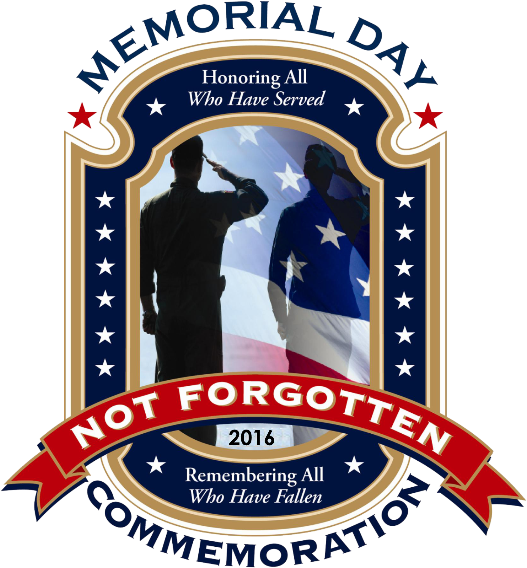 Not Forgotten Memorial Day Weekend Commemoration - Soldier Saluting Rectangle Magnet (1752x1869), Png Download
