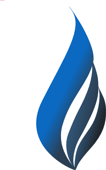 Blue Fire Flames Png Download - Blue Flame Png Logo (372x595), Png Download