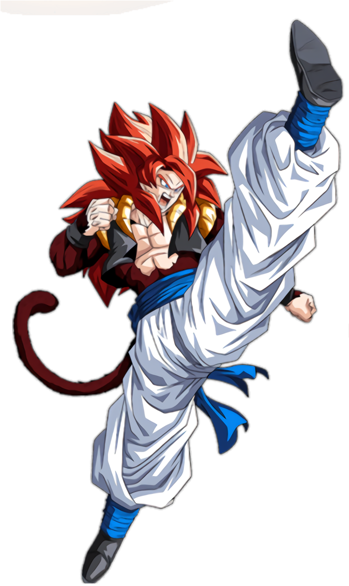Gogeta Ssj - Imagenes De Gogeta Ssj4 (700x1158), Png Download