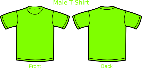 How To Set Use Lime Green Tshirt Clipart (600x291), Png Download