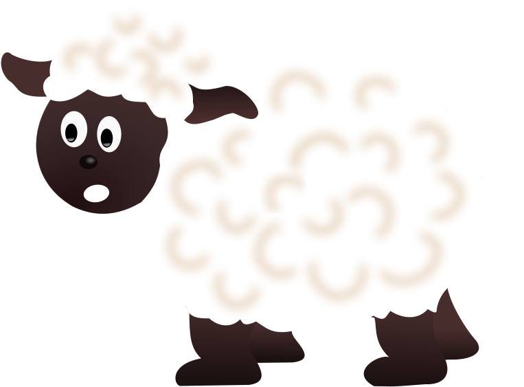 Lamb Clipart Watercolor - Expression Revenir A Nos Moutons (800x569), Png Download