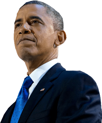 Obama Png Clipart - Barack Obama No Background (400x400), Png Download