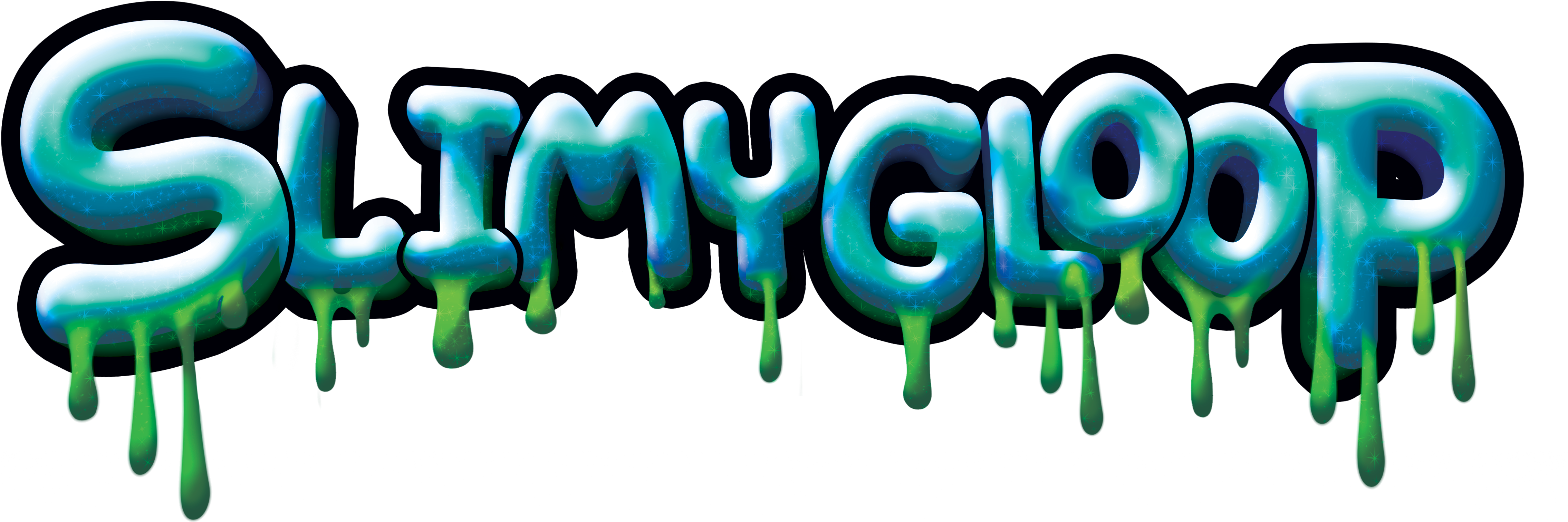 Slimygloop Brand Slime Is An Innovative Line Of Diy, - Slimygloop Logo (4541x1512), Png Download