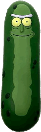 Rick And Morty The Pickle Rick Board Game (600x600), Png Download