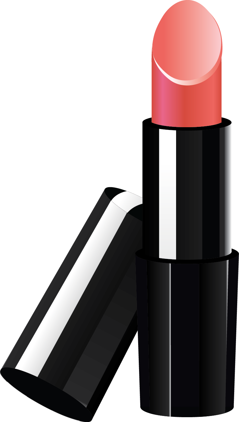 Fashion Girl Clip Art - Transparent Background Lipstick Clipart (794x1400), Png Download