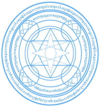 Jpg Royalty Free Library Rune Png Resultado De Imagem - Blue Magic Circle Png (420x420), Png Download