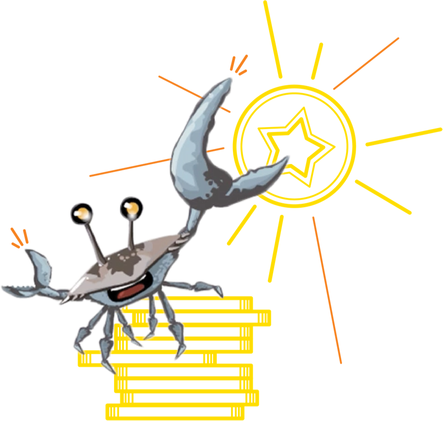 Crabby - Reflex Math Crab (913x868), Png Download