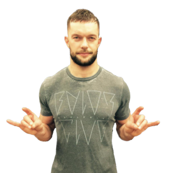 Visit - Finn Bálor (351x350), Png Download