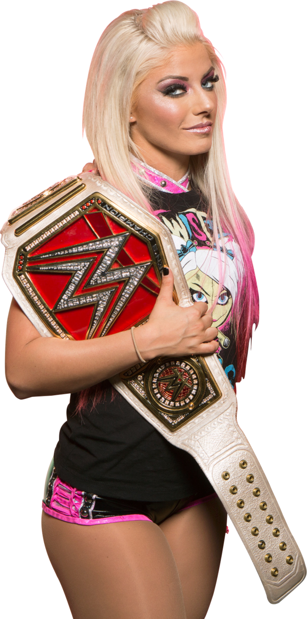 Little Miss Bliss - Wwe Alexa Bliss Champion Png (630x1267), Png Download