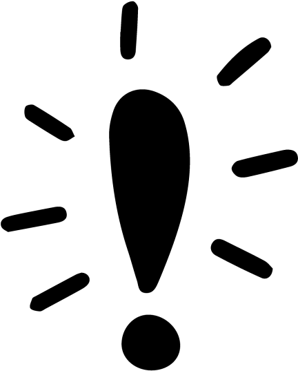 Exclamation Point - Illustration (2000x2000), Png Download