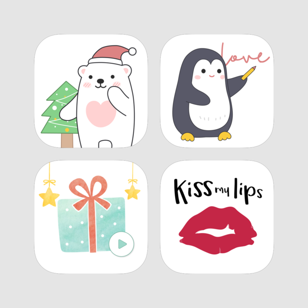 Special Day Of Penguin & Bear On The App Store - Cartoon (630x630), Png Download