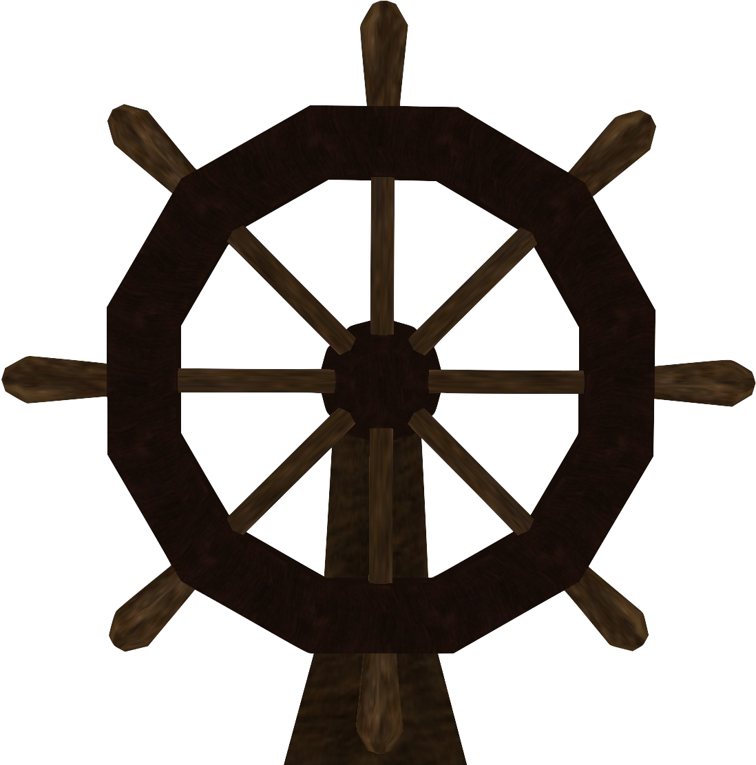 Steeringwheel - Pirate Steering Wheel Png (1105x1110), Png Download