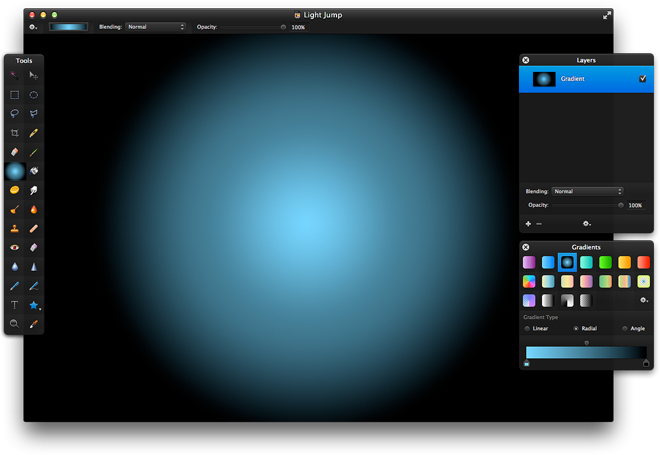Step - Sky Blue Effect Light (660x455), Png Download